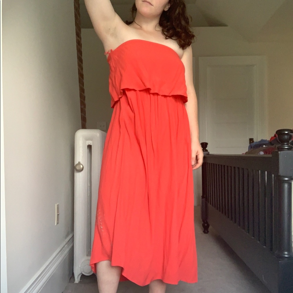 3 for $30💕 NWT GAP Coral Maxi Dress